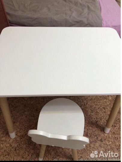 Детский стол и стул