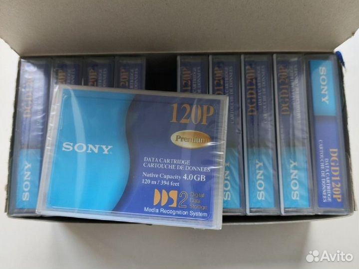 Dds (dat) кассеты sony
