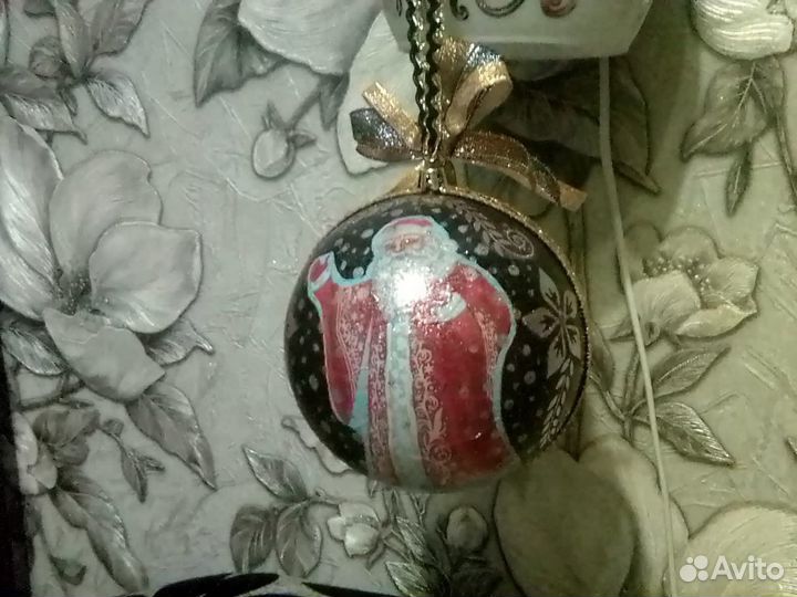 Елочные игрушки, новогодний шар