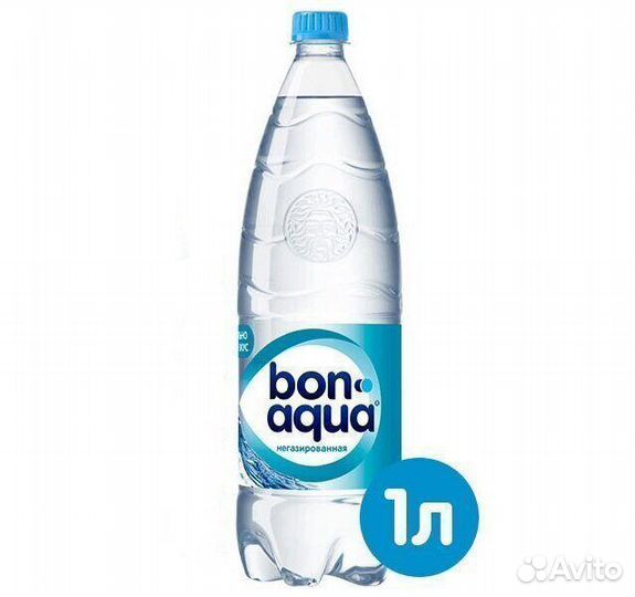 Опт - Минеральная вода BonAqua негазированная 1л