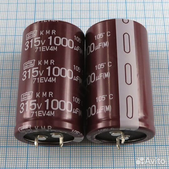 1000uF 315v 315v1000uF 30x50 KMR - Электролитическ
