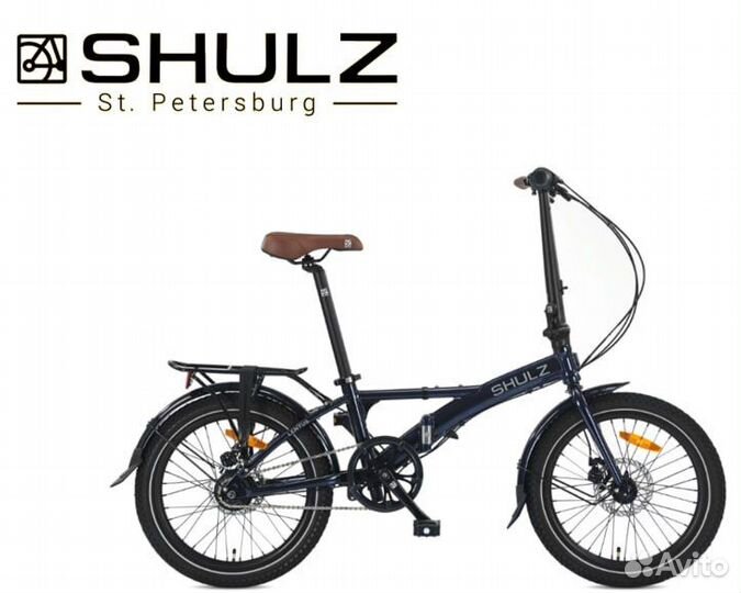 Велосипед 20" Shulz Lentus 8 звездная ночь с