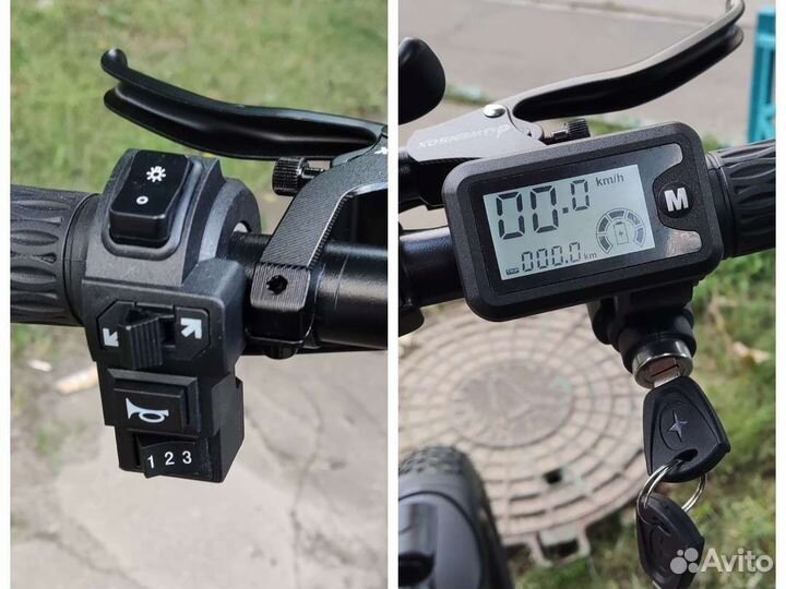 Электровелосипед фэтбайк wenbox