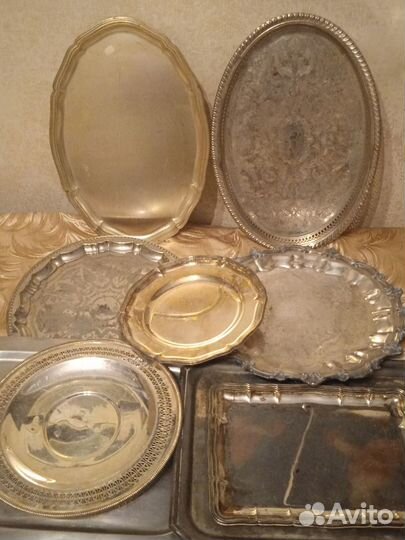 Подносы разные, винтаж