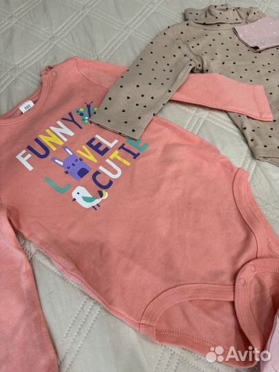 Пакет вещей на девочку 80 размер