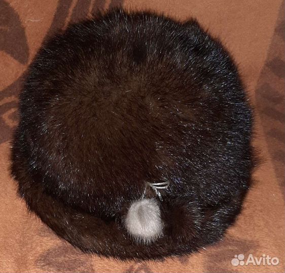 Шапка норковая женская бу в хорошем состоянии