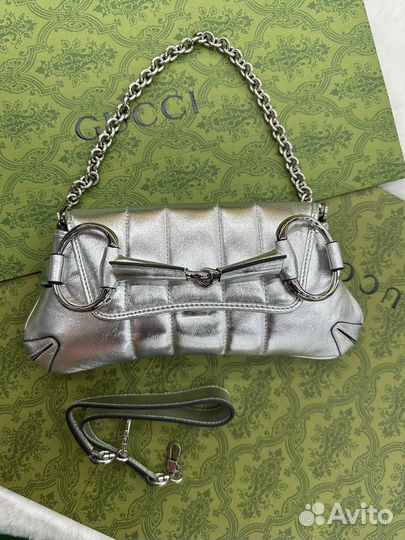 Сумка натуральная кожа gucci