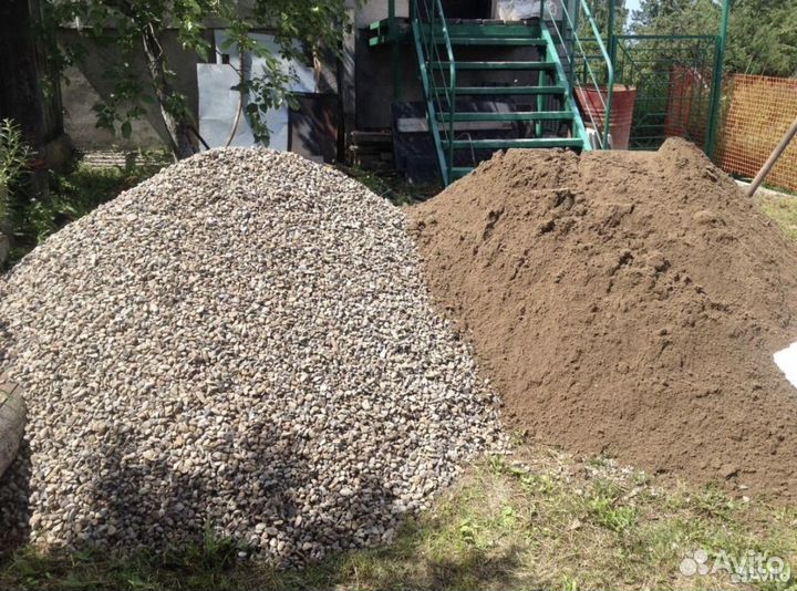 Песок,Щебень,Гравий,Пгс,Щпс,Гранит с доставкой