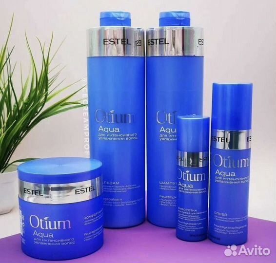 Шампунь эстель бессульфатный Аква 1л