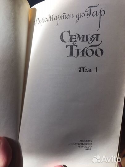 Роже Мартен дю Гар Семья Тибо