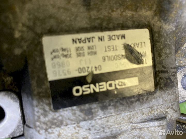 Компрессор кондиционера 5A-FE Toyota Carina AT170