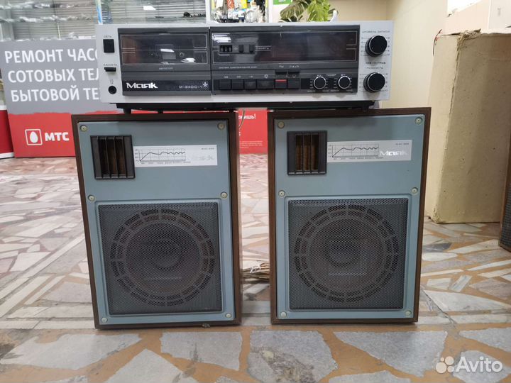 Акустическая система Маяк 15ас-223 и Маяк М-2400-1