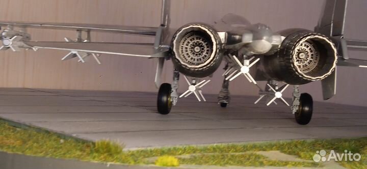 Модель самолета су-27 масштаб 1/48