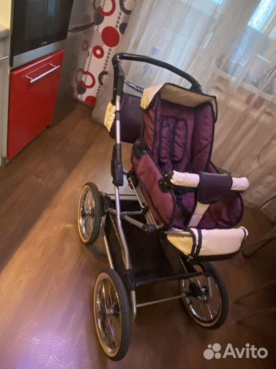 Коляска 3 в 1 Reindeer Leather Collection