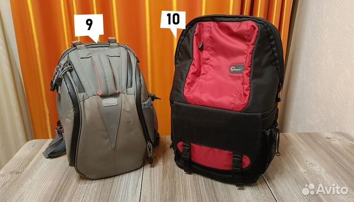 Фото сумки Lowepro, ката, Gola, Vanguard, Benro