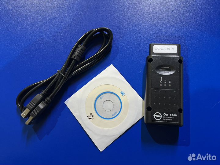 Диагностический сканер Opcom 1.9 опком Op com