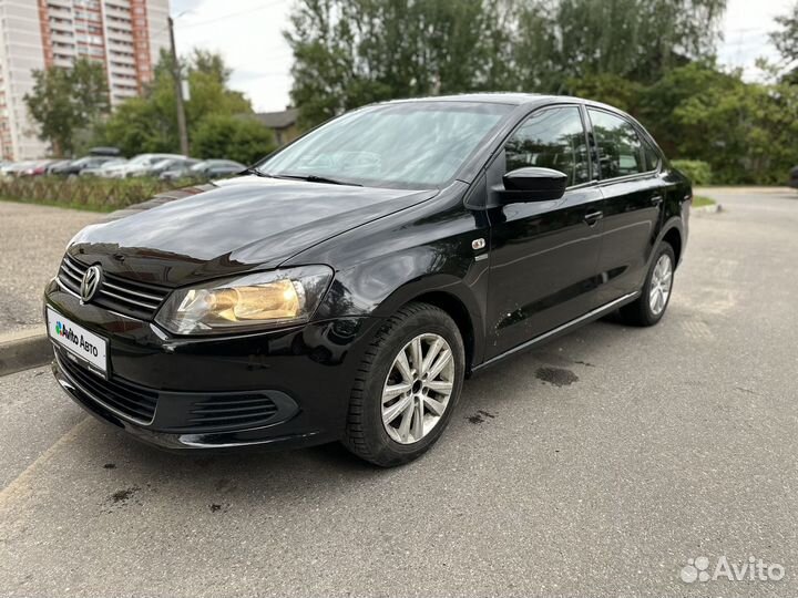 Volkswagen Polo 1.6 AT, 2013, 128 938 км