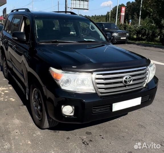 Дефлектор на капот toyota land cruiser 200