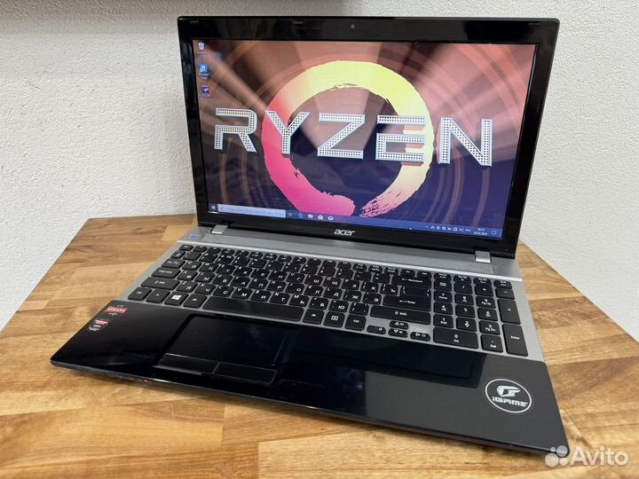 Мега игровой Acer A10 4 ядра 8Gb SSD256 две видюхи