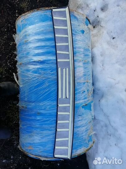 Накладка на бампер Nissan Terano