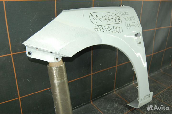 Крыло переднее левое - Hyundai Solaris