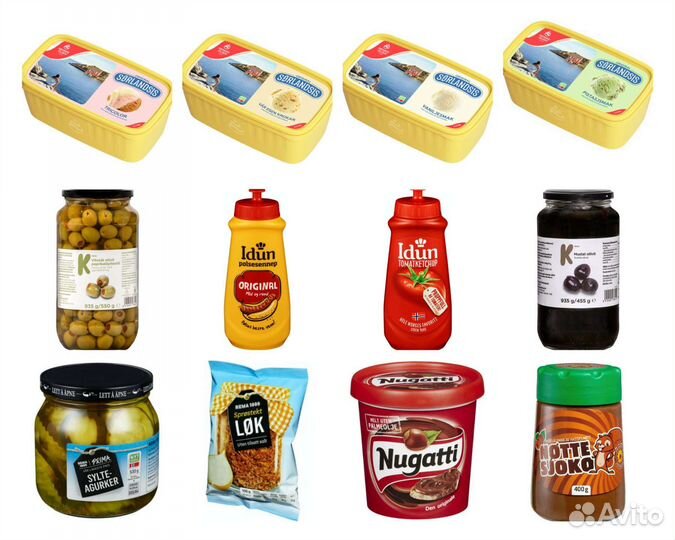 Сыр и продукты из Скандинавии