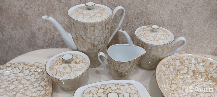 Сервиз кофейно чайный Польша 70-80 год