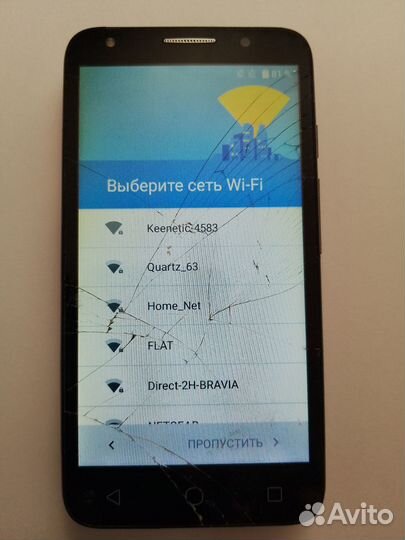 Телефон Alcatel pixi4, рабочий