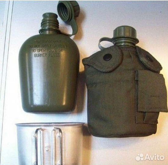 Фляжка с котелком 2 в 1