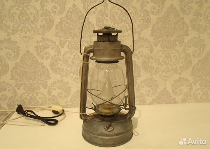 Лампа электро-керосиновая 2 в 1
