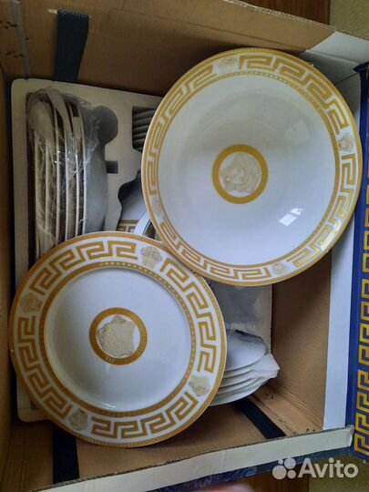 Набор столовой посуды новый 51 предмет