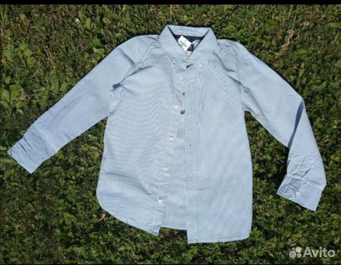 Рубашка для мальчика новая 134