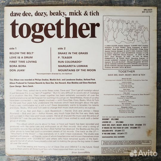 Dave Dee, Dozy, Beaky, Mick & Tich - Together 1969