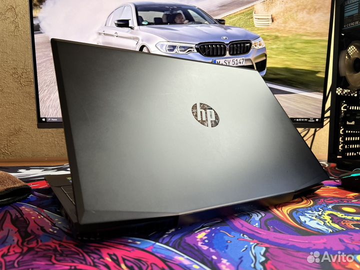 HP omen i5-8 + GTX 1050 Игровой ноутбук SSD + HDD