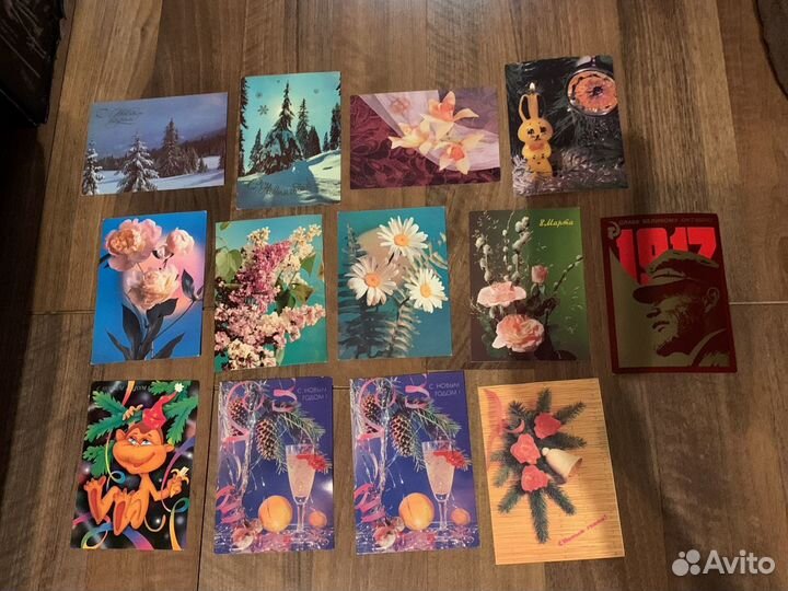 Открытки СССР чистые
