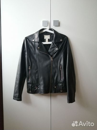 Куртка кожаная Zara для девочки 164 размер