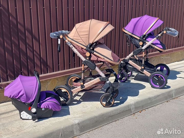 Коляска 2в1 / 3в1 трансформер Новая (красивые )
