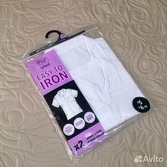 Рубашка на мальчика F&F scholl