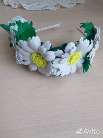 Ободок ручной работы