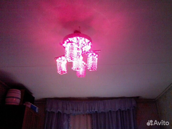 Люстра потолочная с пультом