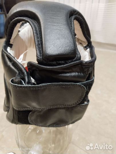 Шлем для единоборств размер М (кожаный)
