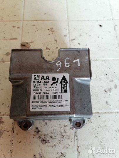 Блок airbag Opel Zafira B 2006 1.8 МКПП