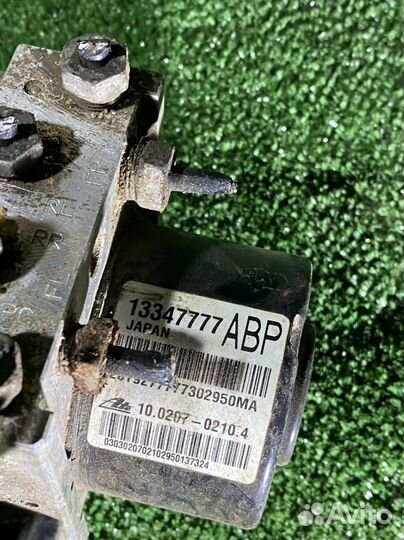 Блок abs абс opel astra h 13347777