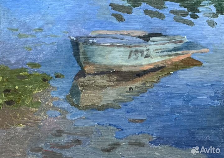 Картина маслом этюд