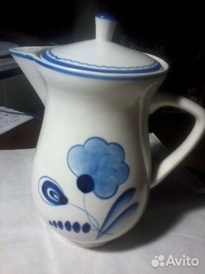 Молочник гжель 70-ег 20 век