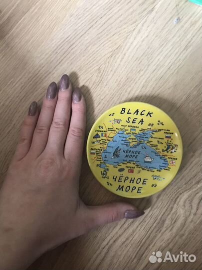 Тарелка настенная Черное море