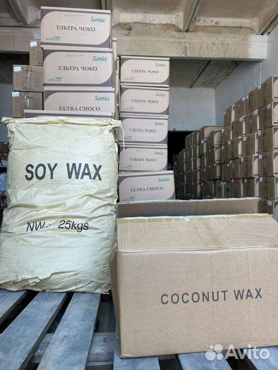 Соевый воск И кокосовый воск для свечей оптом