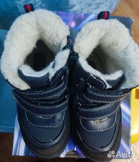 Ботинки зимнии/осеннии на мальчика 25 размер