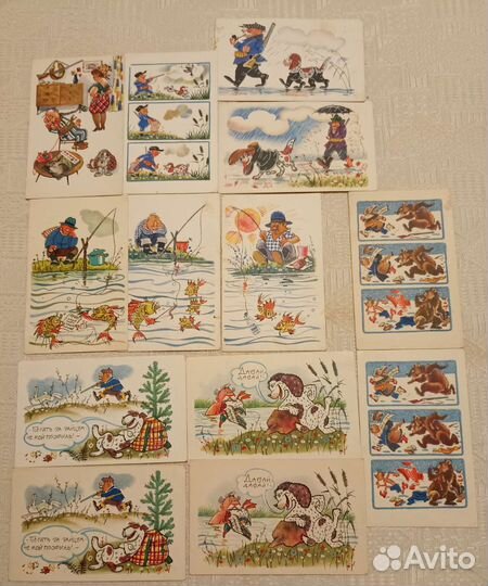 Открытки СССР А. Орлов, А. Шварц