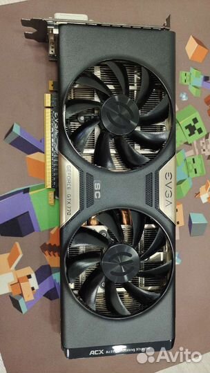 Видеокарта evga GeForce GTX 770 4gb 256 bit
